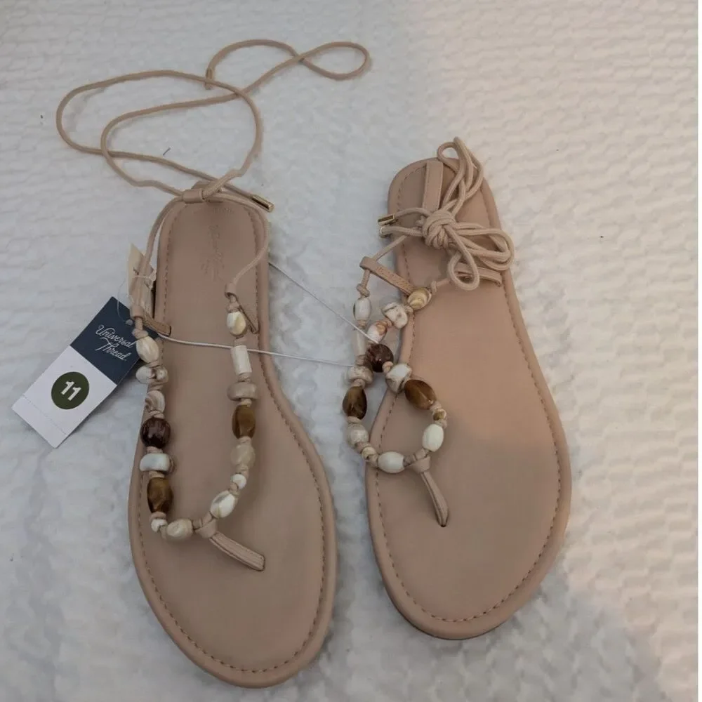 Women's Maeve Tan Sandals -Universal Thread- Size 11
